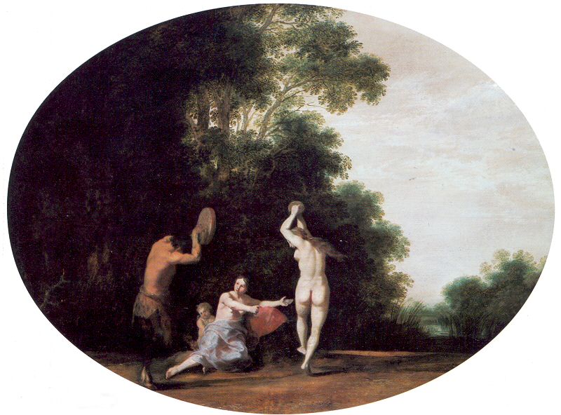 Nymphs and Satyr